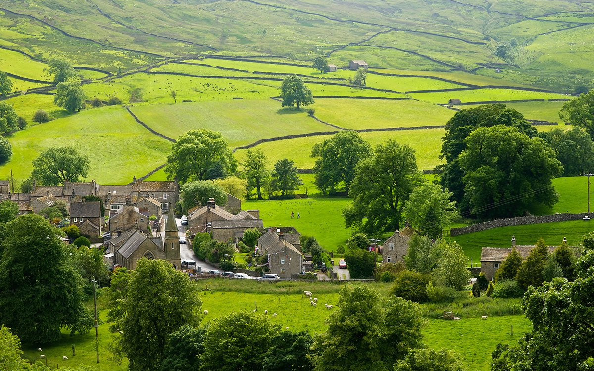 The Yorkshire Dales village of Burnsall