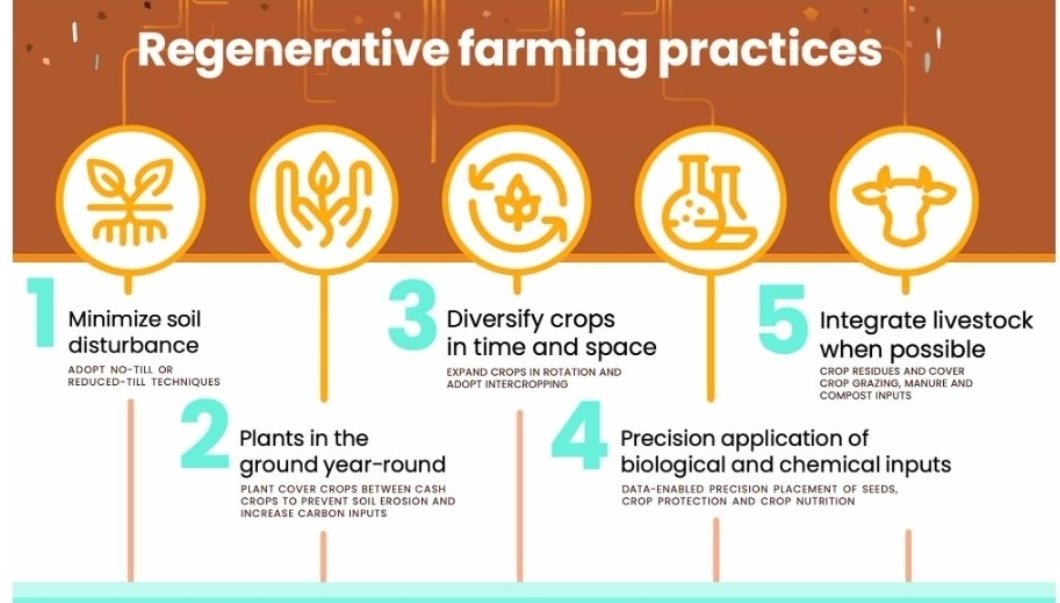 Conservation Agriculture/Regenerative Agriculture does not mean going archaic, as some seem to think! Conservation/Regenerative Agriculture is transformational, modernized & sustainable agriculture, amenable to precision farming & 4IR!