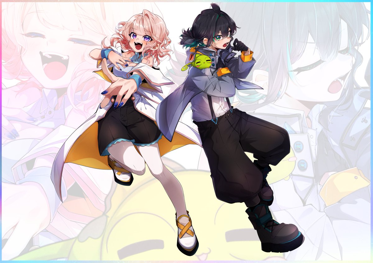 イラスト描かせて頂きました！！🔷🔶 かっけえので是非見てください