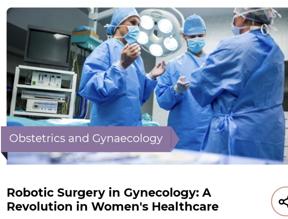 MedTwitter #MedEd #MedX
@IhabFathiSulima @roboticsurgery
@fortis_hospital @FortisMohali
@aiims_newdelhi 
ROBOTIC SURGERY IN GYNAECOLOGY - Minimally invasive surgery that utilizes ROBOTIC SYSTEMS to help #SURGEONS perform surgical procedures. It combines precision of robotics with