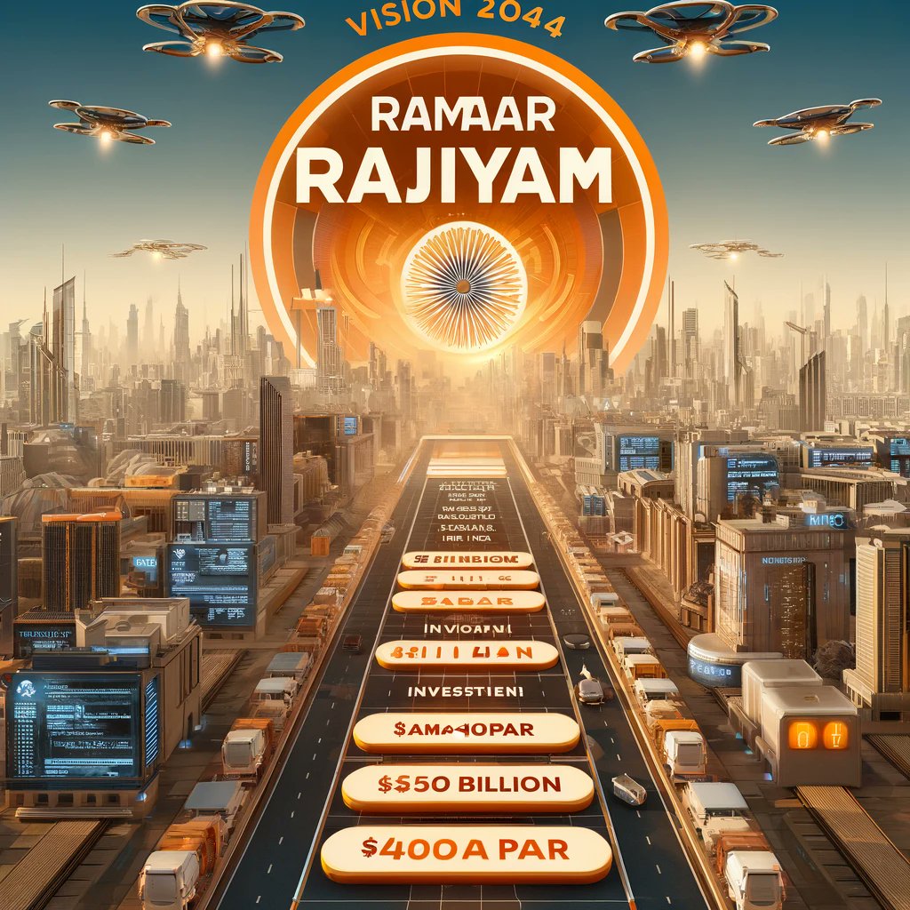 ChatGPTJob's tweet image. Vision 2047: Transforming India with Modi Ji and the BJP

#RamarRajyam

Click here to follow Ramar Rajyam on Twitter and stay ahead with innovations! 🌟
🔗 

🚀 Join the movement! India&apos;s transformation begins now with #RamarRajyam &amp;amp; #ModiVision2024.…