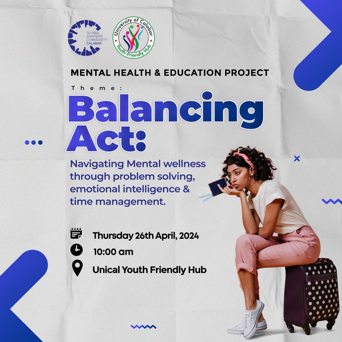 At this event, we will delve into the intricacies of mental wellness and explore how problem-solving, emotional intelligence, and time management can serve as powerful tools for achieving equilibrium in our lives.