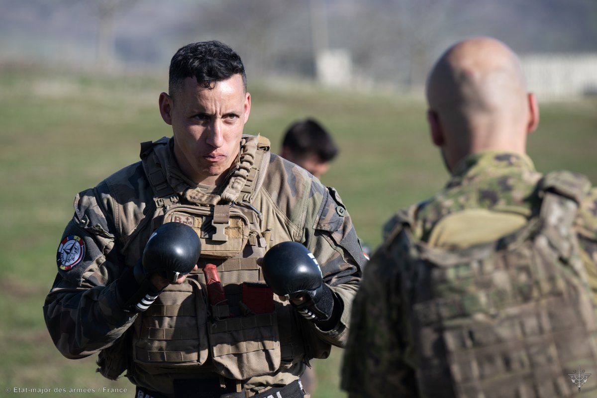 Your calm mind is the ultimate weapon against your challenges. 
#TrainAsYouFight 
@EtatMajorFR @MApNRomania @NATO