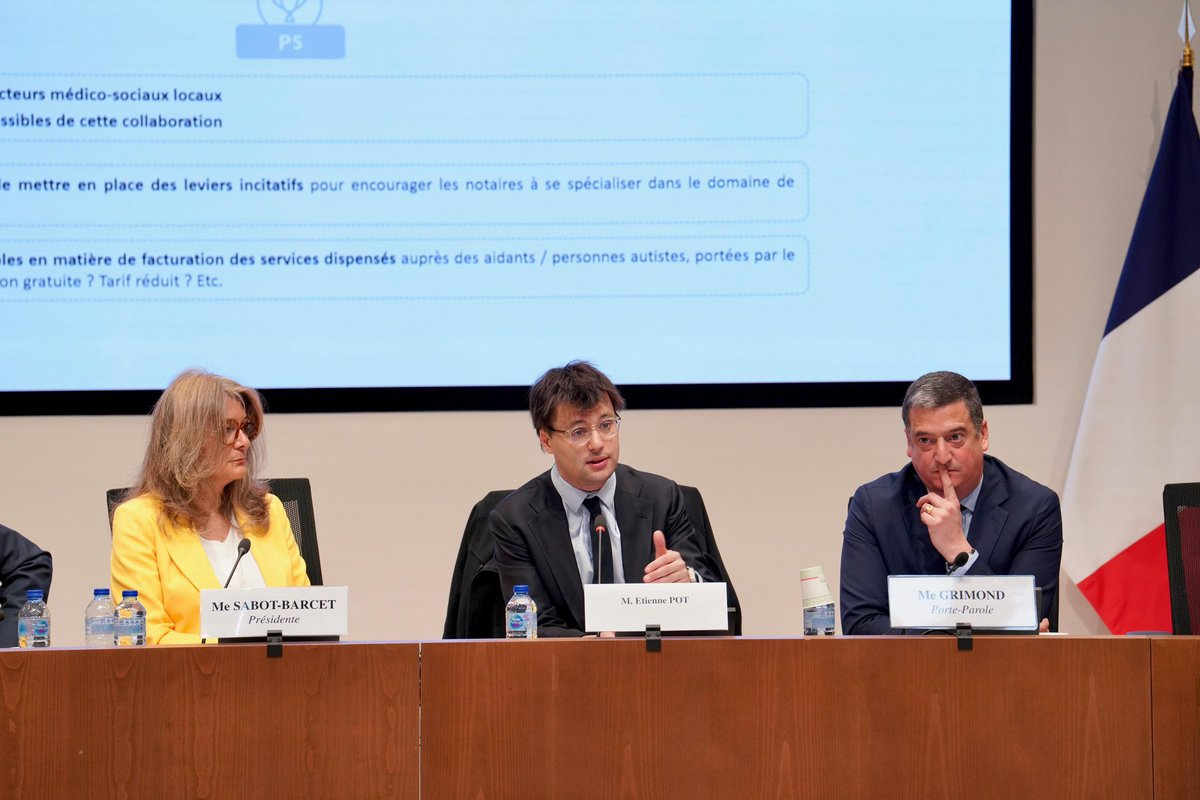 🏠 La question de l’après-soi est source de grandes préoccupations pour les familles. Parlons-en.
👉Le projet Not’isme se déploie grâce à l’engagement de <a href="/Notaires_CSN/">Notaires de France</a>, et 
permettra d’avoir un réseau de #notaires sensibilisés à l’#autisme. Merci à eux.