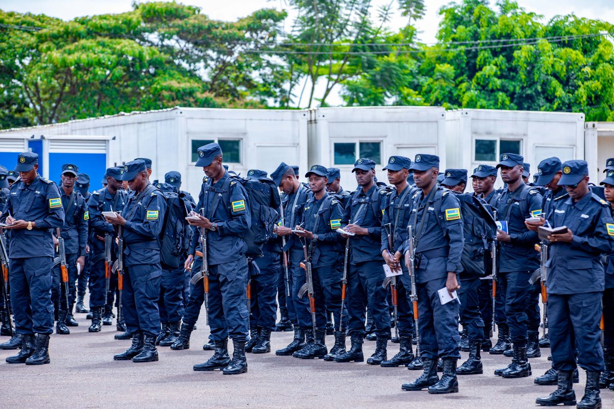 Rwanda will deploy 460 police officers to the Central African Republic (CAR) for a year starting Saturday under the UN Multidimensional Stabilization Integrated Mission in CAR (MINUSCA), according to Rwanda national police. (Photo: @Rwandapolice).