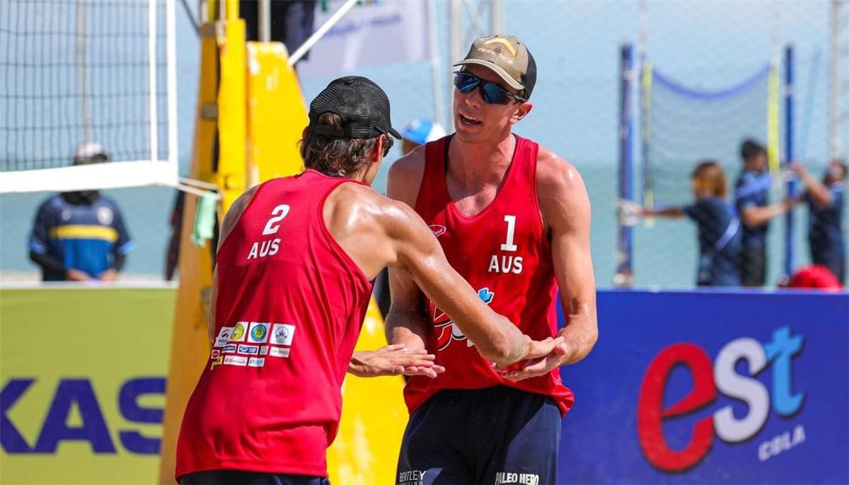 Australian pairs shine on AVC Tour with FIVB Volleyball Empowerment Coach Support
Read more: asianvolleyball.net/new/australian…
#FIVB #VolleyballWorld #BeachVolleyball #VolleyballAustralia #AVC #AVCVolley #AsianVolleyball #mikasasports_official #StayActive #StayStrong #StayHealthy