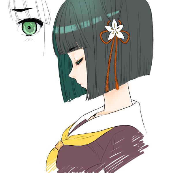 「・・・・へん 」|sinano-ya@twoのイラスト