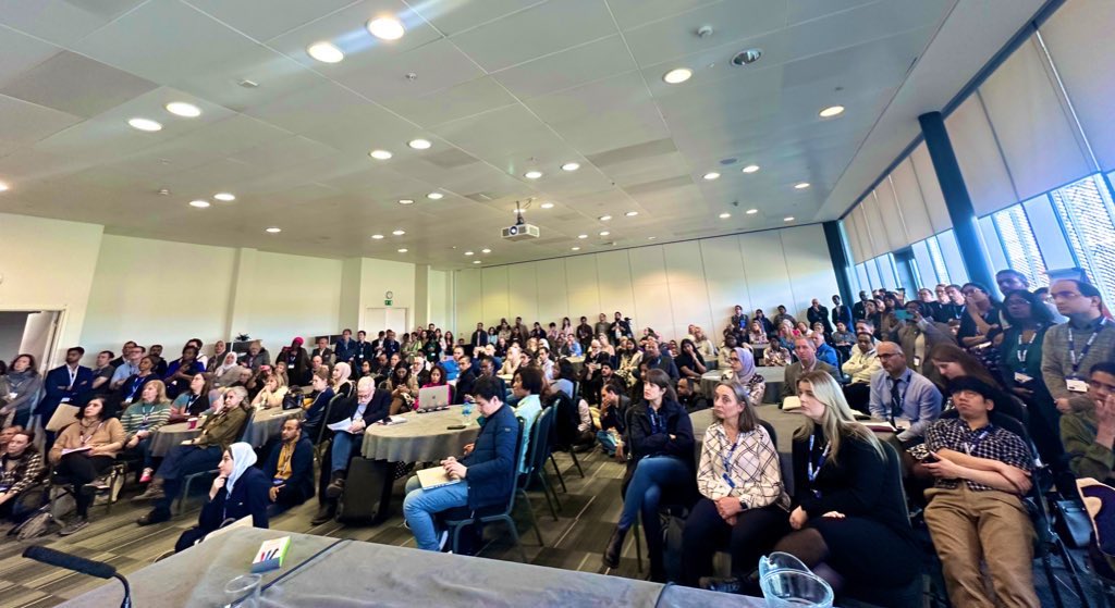 It was pretty special to share the stage with Sir George Alberti at #DUKPC2024  

His contributions to diabetes are too long to list here (see link below). No wonder it was standing by room only for our DKA session 💙

By the way I’m wearing 3-in platform boots in this photo…