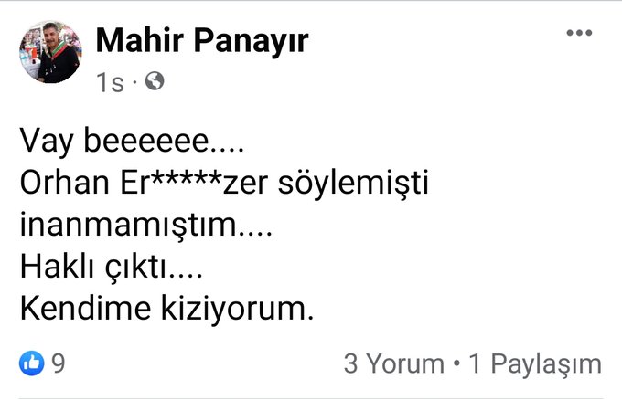 Sürün Mahir sürün. En başında sana söylediğimde gitme bu adam sakat dediğimde kaçak güreştin. Yetmedi bunun iftira attığını bile bile kılıcını çektin. Şimdi Adana'da kıvrana kıvrana yaşa... Yanımda sana asla yer yok.