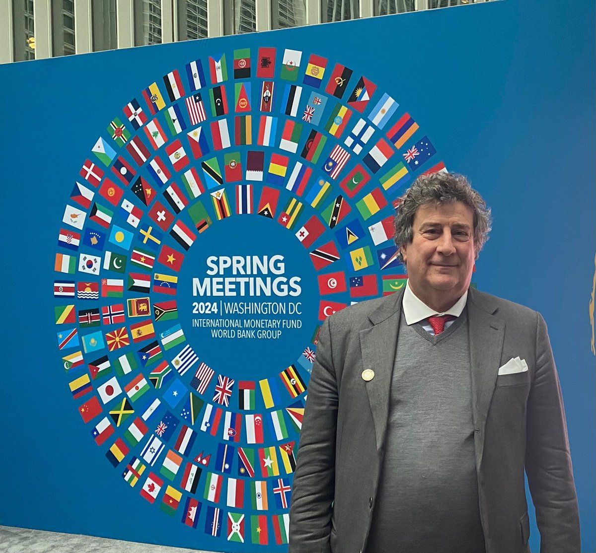 CEB Governor Monticelli joined Ministers and other heads of IFIs at the @WorldBank @IMFNews 109th Development Committee Meeting #SpringMeetings2024