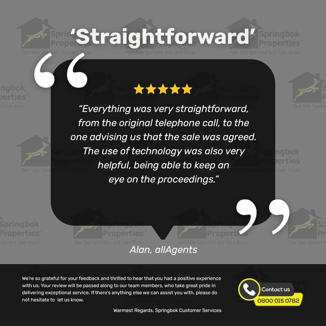 Alan loves the way we work, and we think you will too. Click the link in our bio to find out what we can do for you. 

Get started with your #fast #sale. bit.ly/3FD57yo

#fastsale #quicksale #home #house #property