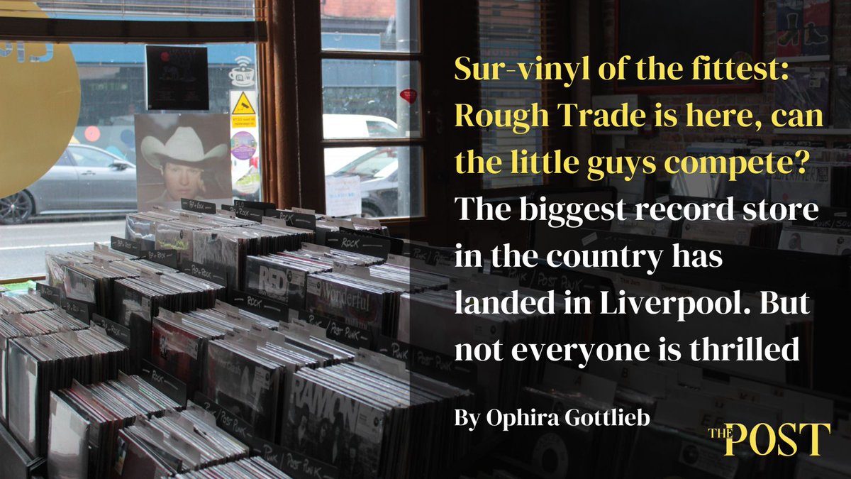 Rough Trade has just opened their biggest UK store here in Liverpool. Is that good news for local talent looking for a break? Or should we worry for our beloved independents? Ophira Gottlieb investigates livpost.co.uk/p/sur-vinyl-of…