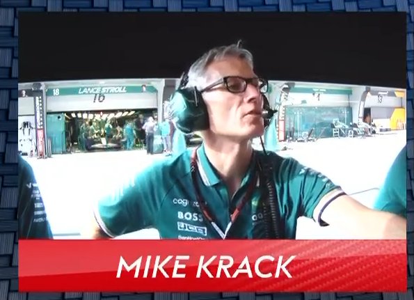I still can never understand why he goes by this name. He could quite easily just be Michael Krack. #F1 #ChineseGP