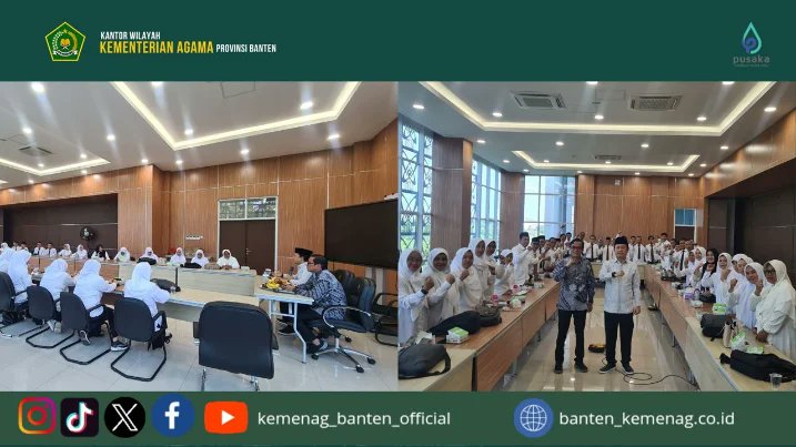 Nafaroch's tweet photo. Hari ini, 20 April 2024, Saya menghadiri langsung Orientasi PPPK di Lingkungan Kanwil Kemenag Provinsi Banten untuk menyampaikan materi tentang Pengembangan SDM dan Profesionalisme ASN.
https://t.co/W9Yec9WUj6… https://t.co/gMbTHYrIKN