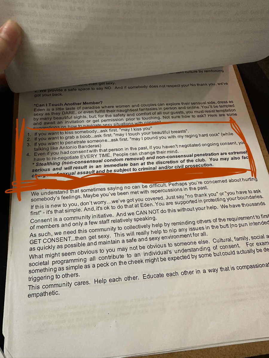 How to ask for consent at a sex club as per our policy “May i pound you with my raging hard cock” im so dead