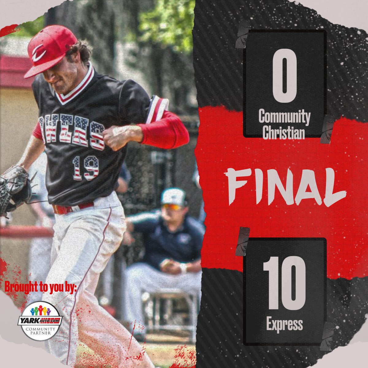 OwensexpressBB's tweet photo. Express win ✌️at 5/3 Field. Game 1 @jackson_grine 5IP, 7 K’s, 0 BB and 2 Hits. @tschuerman23 @WilkinsKale @CullenMcfarland @ColinSinger5 each with two hits. Game 2 @etharapp0 strikes out 9 and 1 walk. @Kyle_Mayberry45  bf 4/4 @CullenMcfarland 3’adds 3 hits and a nuke @YarkAuto https://t.co/EzN2f7qnao