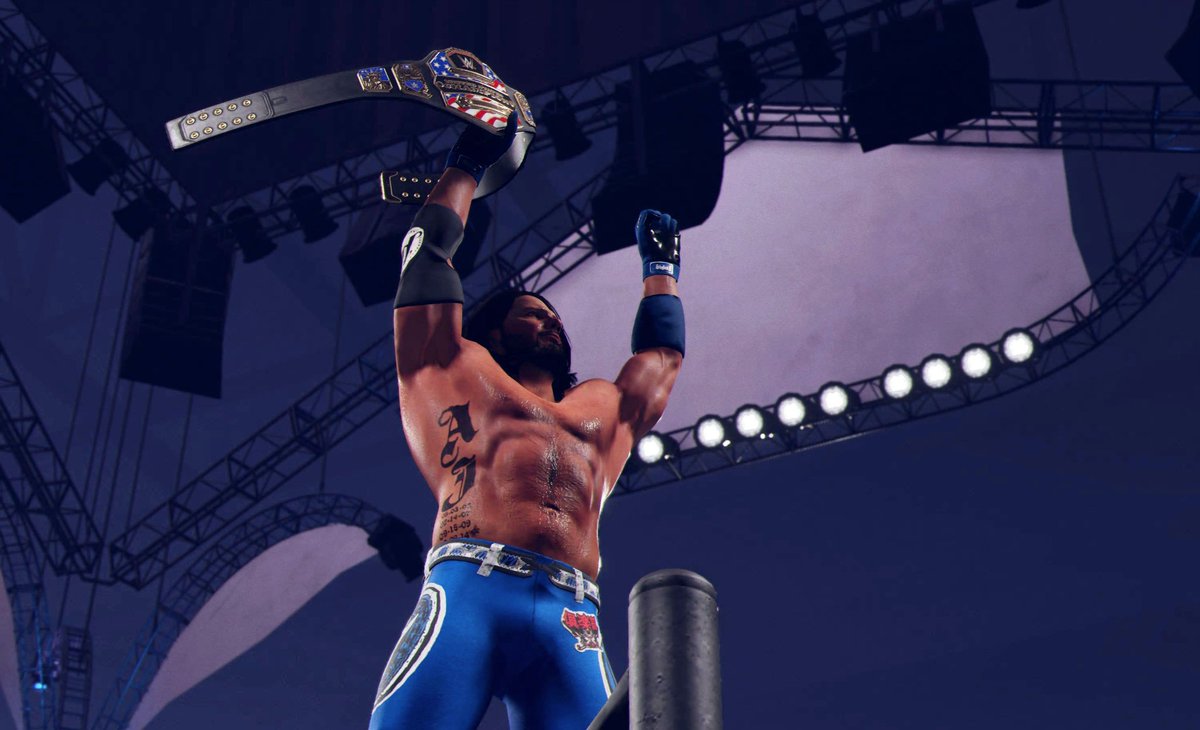 RudeTVNetwork's tweet photo. What a night! The season premiere of #WWESmackDown had it all... from holy shit moments...

...to a stunning upset. 

#WWE2K24 #UniverseMode #PS5
#MayWeekOne #YearOne #SeasonPremiere https://t.co/IDeOQzVXYV