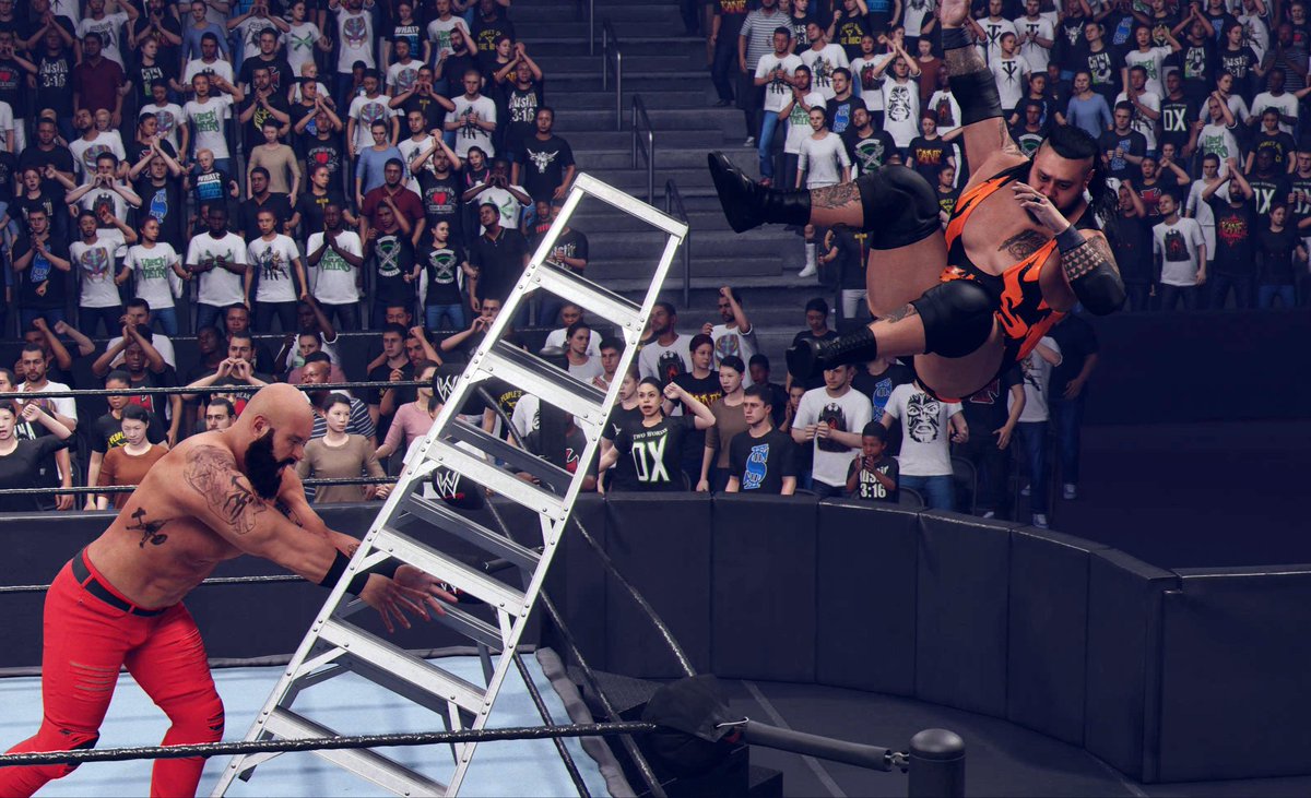 RudeTVNetwork's tweet photo. What a night! The season premiere of #WWESmackDown had it all... from holy shit moments...

...to a stunning upset. 

#WWE2K24 #UniverseMode #PS5
#MayWeekOne #YearOne #SeasonPremiere https://t.co/IDeOQzVXYV