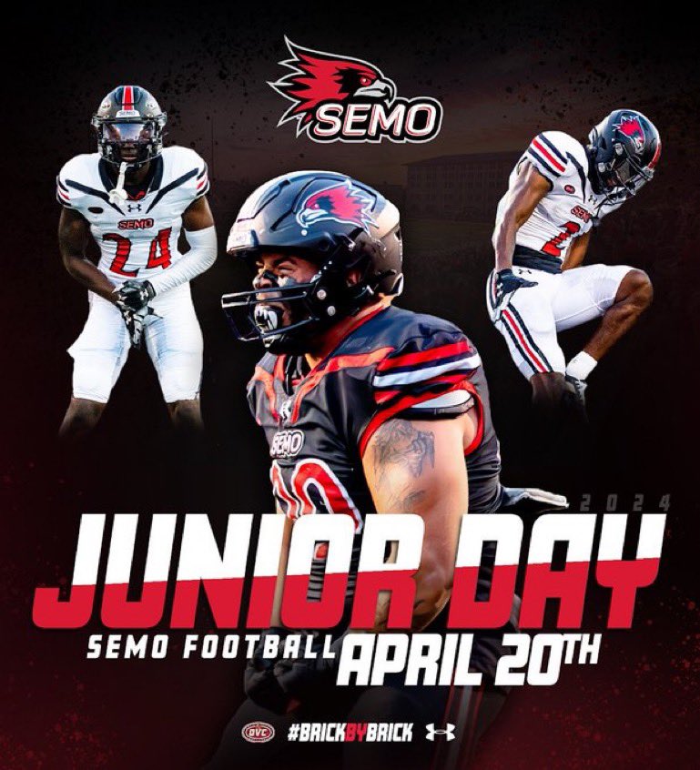 Thankful for the support and excited to be attending @SEMOfootball junior day and spring game this Saturday!