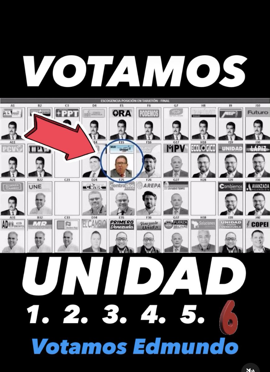 VOTAMOS UNIDAD ( 6 )