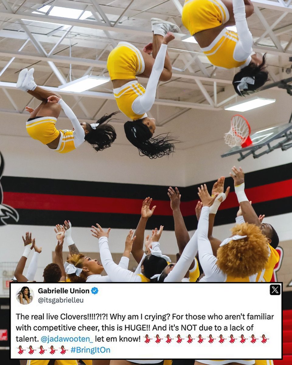 Safe to say Gab's a fan of @xula_cheer
Safe to say we all are!
#bringiton #xula #TeamGold #hbcucheer #hbcudance #dance #cheer #hbcupride #hbculove #hbcuculture