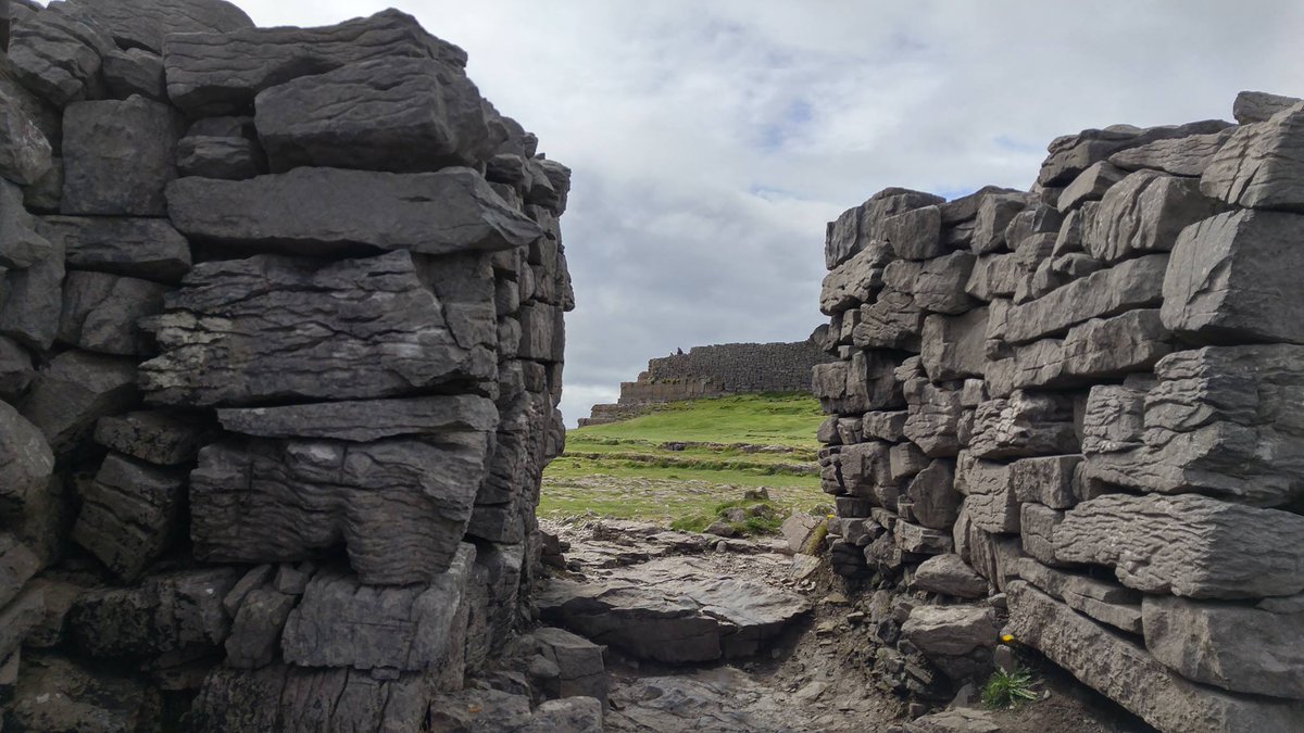 Your book looks perfect there! I thought this was pretty cool! Dún Aonghasa, ancient stone fort in Ireland.