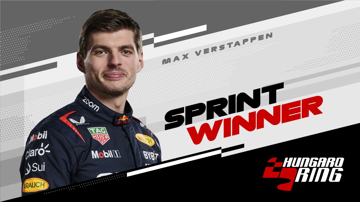 Verstappen gets sprint win in Chinese GP.
#hungaroring #F1Hungary #HungarianGP #f12024 #f1 #sprintwinner