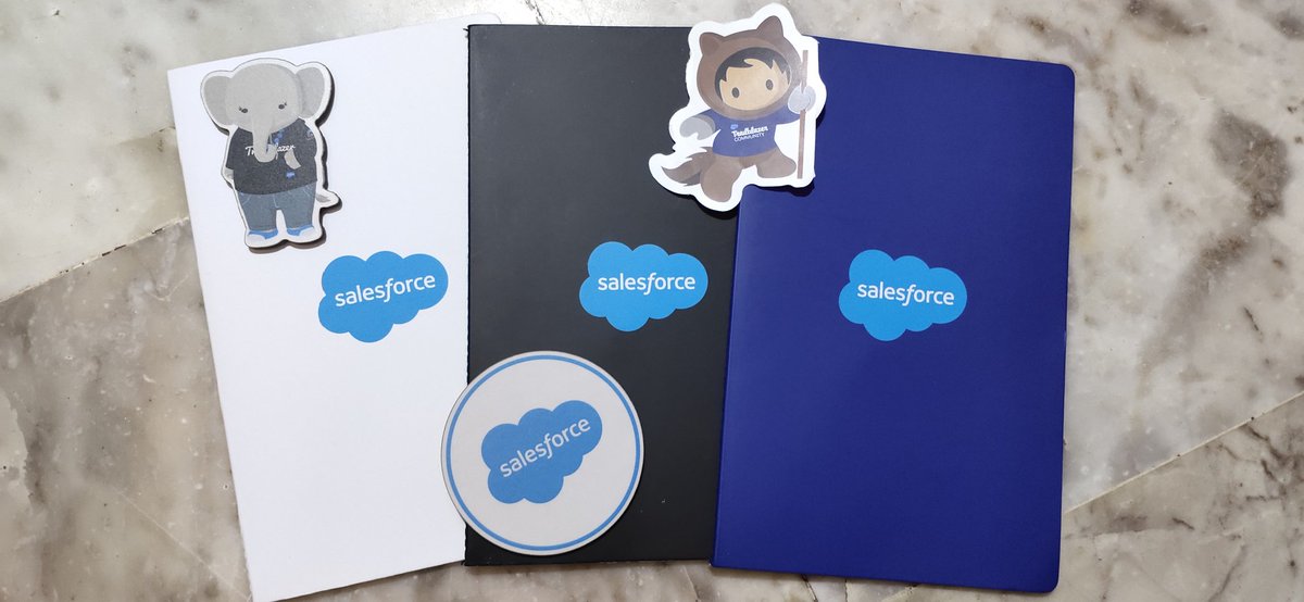 Perks of being active in salesforce community 🤩 Received this cool schwags from @IndoreSFUG. Thank you @sfdcsimran for organizing the AI tips and tricks session and sending this schwags🙏 Looking forward to contribute more 🙌