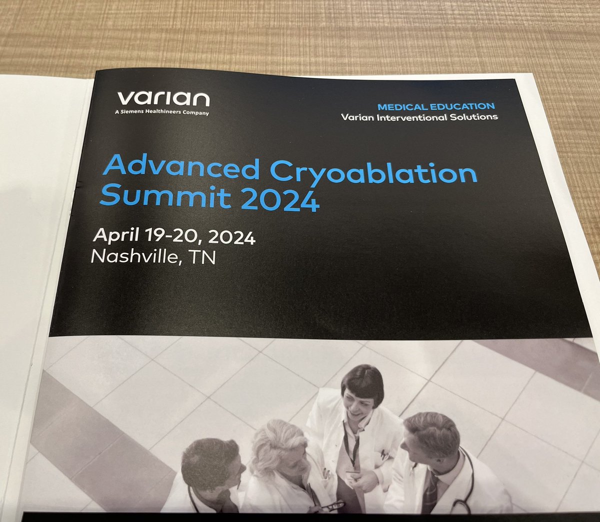 Learning about the amazing applications and practice building with cryoablation techniques @VarianMedSys #interventionaloncology