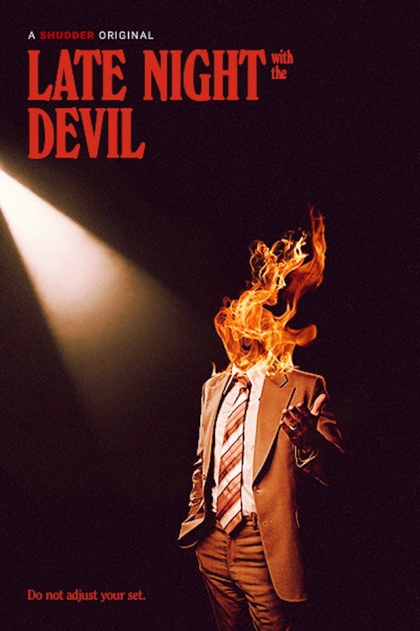 MarkGulino's tweet photo. Watched “Late Night with the Devil” tonight on @Shudder. Loved it! 🔥

Enjoyed seeing David Dastmalchian in the lead role. He nailed the talk show host persona. And the immersive retro aesthetics were a fun touch. https://t.co/FWgXtSDJUg