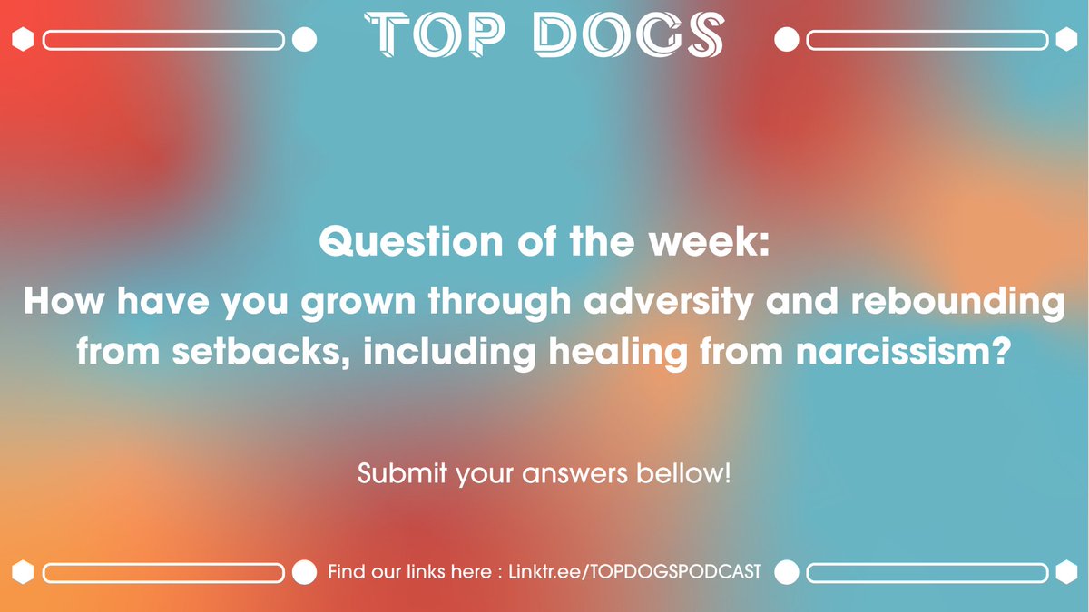 Serious topic this week. Tell us about your experiences with conquering adversity.

Linktr.ee/topdogspodcast

#topdogs #topdogspodcast #VRChat #vrchatfurry