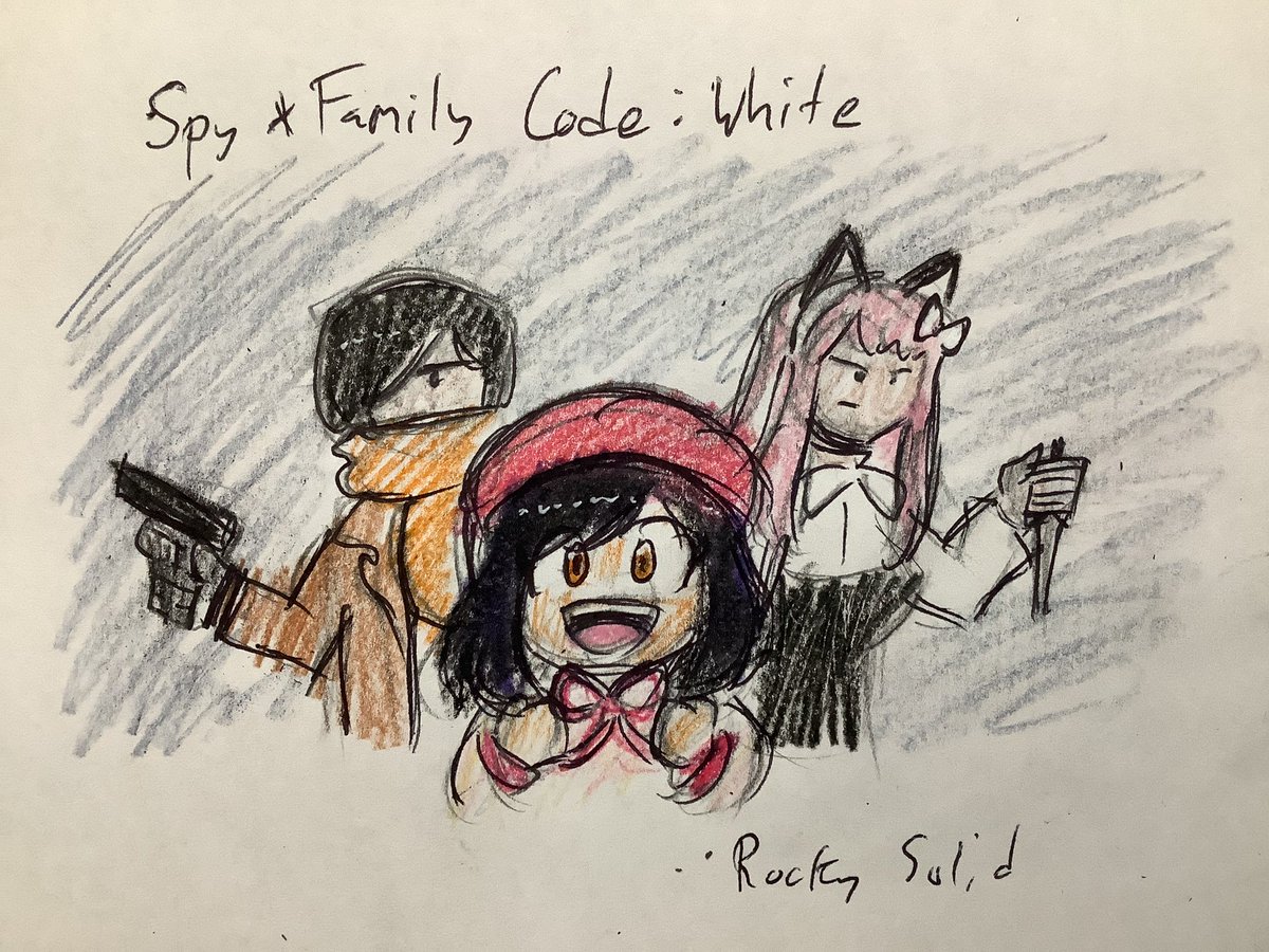 RealRockySolid's tweet image. Why is it called Code: White anyway? #SpyXFamily #CodeWhite #SpyXFamilyCodeWhite #Aphmau #AphFeat
@_Aphmau_ @JasonBravura @KestinTheVoice @MegaMoeka