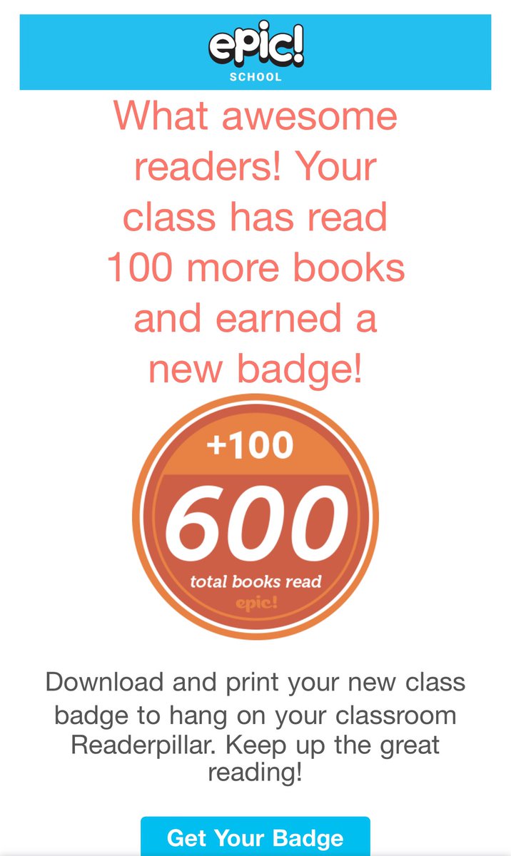 Wow! 😍 600 books 📚 my kids have read in Epic❣️<a href="/HumbleISD_OFE/">Oak Forest Elementary</a>