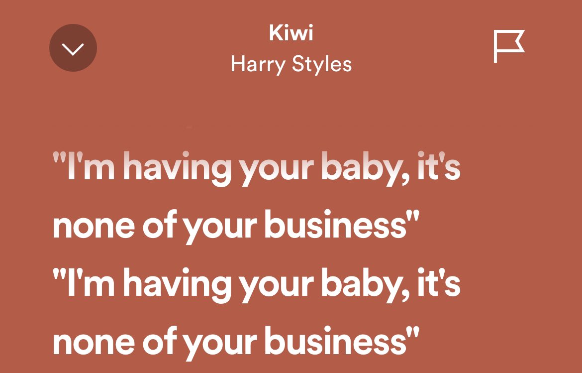 I’m sorry but you will never convince me But Daddy I Love Him isn’t about Harry Styles