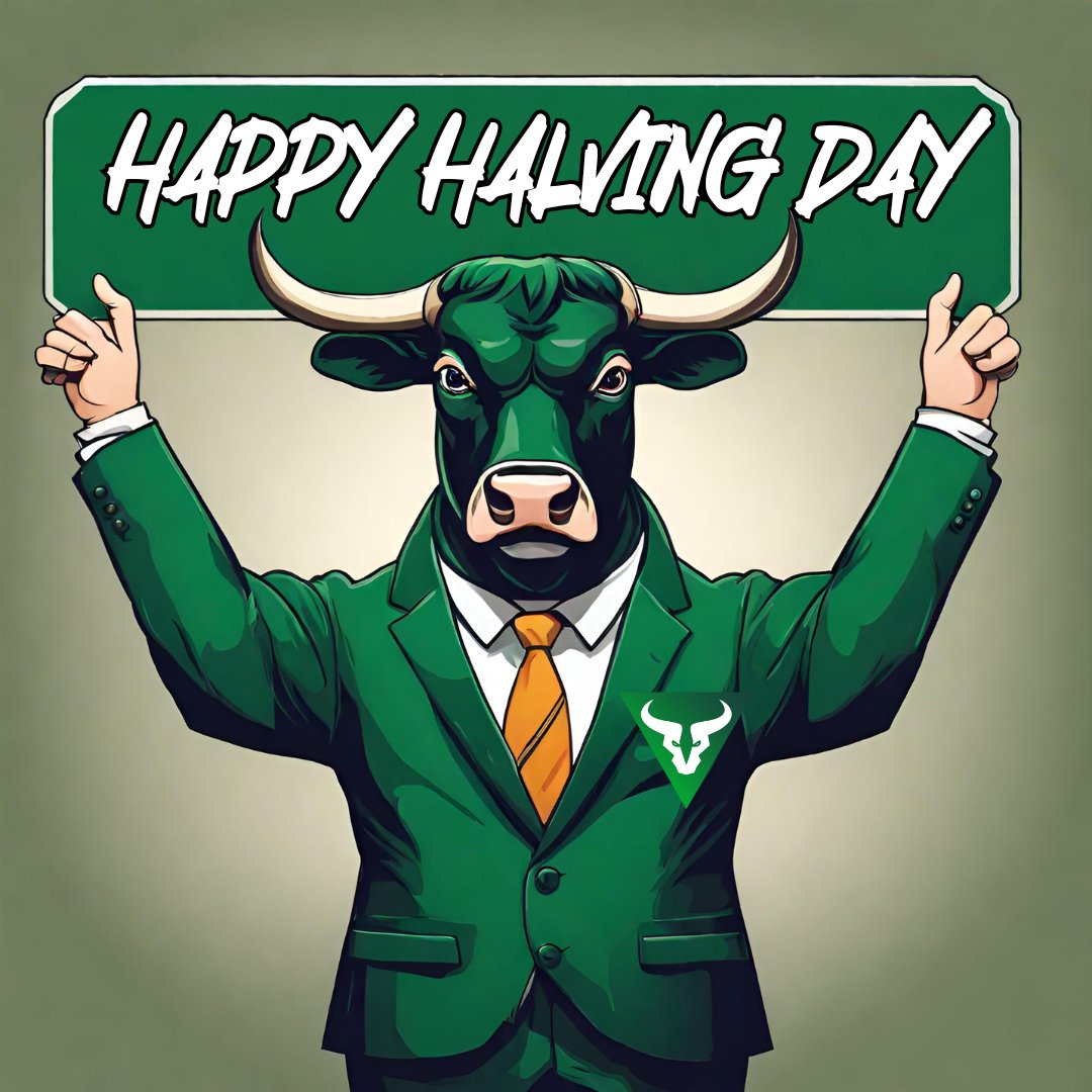 PLAYA3ULL_GAMES's tweet photo. Happy Halving Day!! 💚💚💚

Don't forget to watch the PLAYA3ULL GAMES Weekly Update (no. 87) - 3ULLish on @Bitcoin Part 2 here on Youtube https://t.co/TBJSWOICQM
#BitcoinHalving #HappyHalvingDay