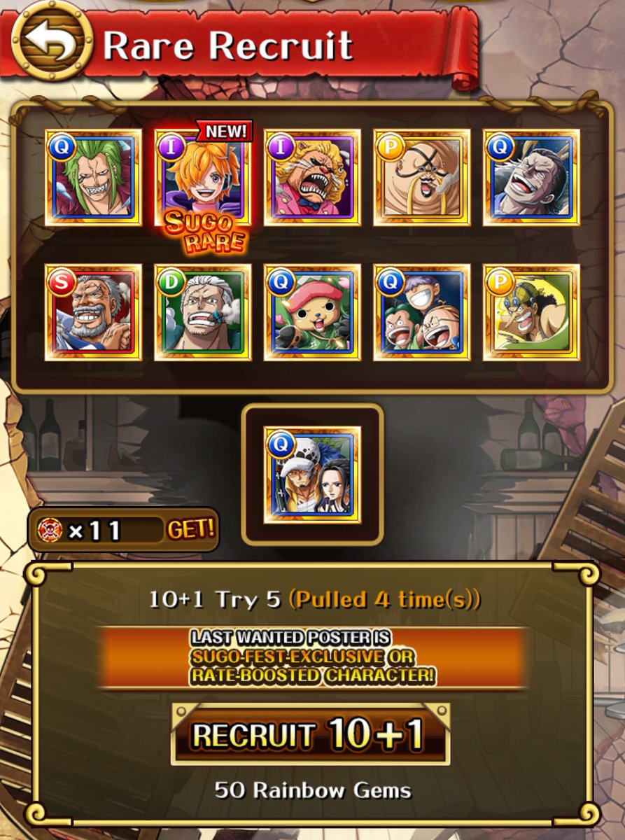 AfRyzzy's tweet photo. Lilith and vegapunk in 5 multis 😊
#optc #Trecru #トレクル https://t.co/NEZaW3BJn0