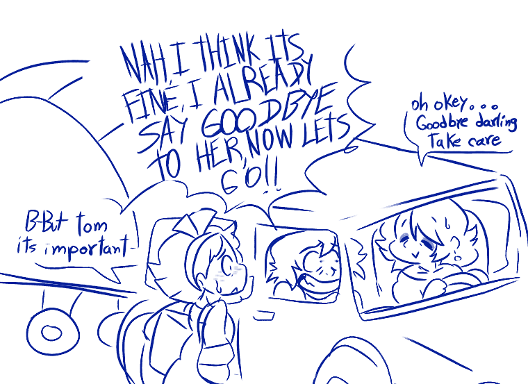 FabToon's tweet photo. the day Tammy went with Tom to explain some things and he moved to another city xDD

#sonicexe https://t.co/RMC9I8m9eA