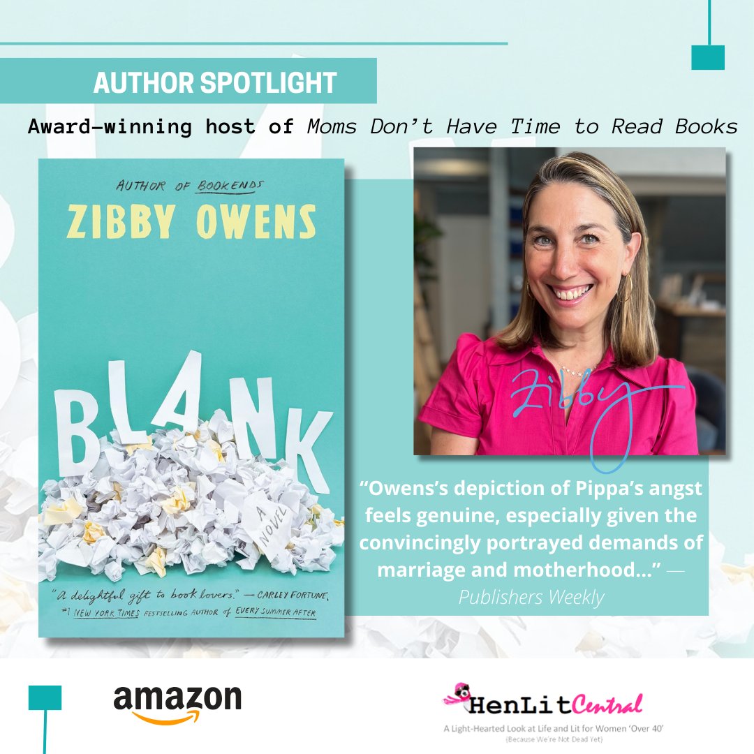Meet @zibbyowens, debut author, popular podcaster, publisher, and owner of a very cute bookstore! She's done it all. Read more about her here! henlitcentral.com/author-spotlig… @zibbysbookshop #womensfiction #WritingCommmunity #bookstagram #bookstagram #henlit #dramedy #debut #books