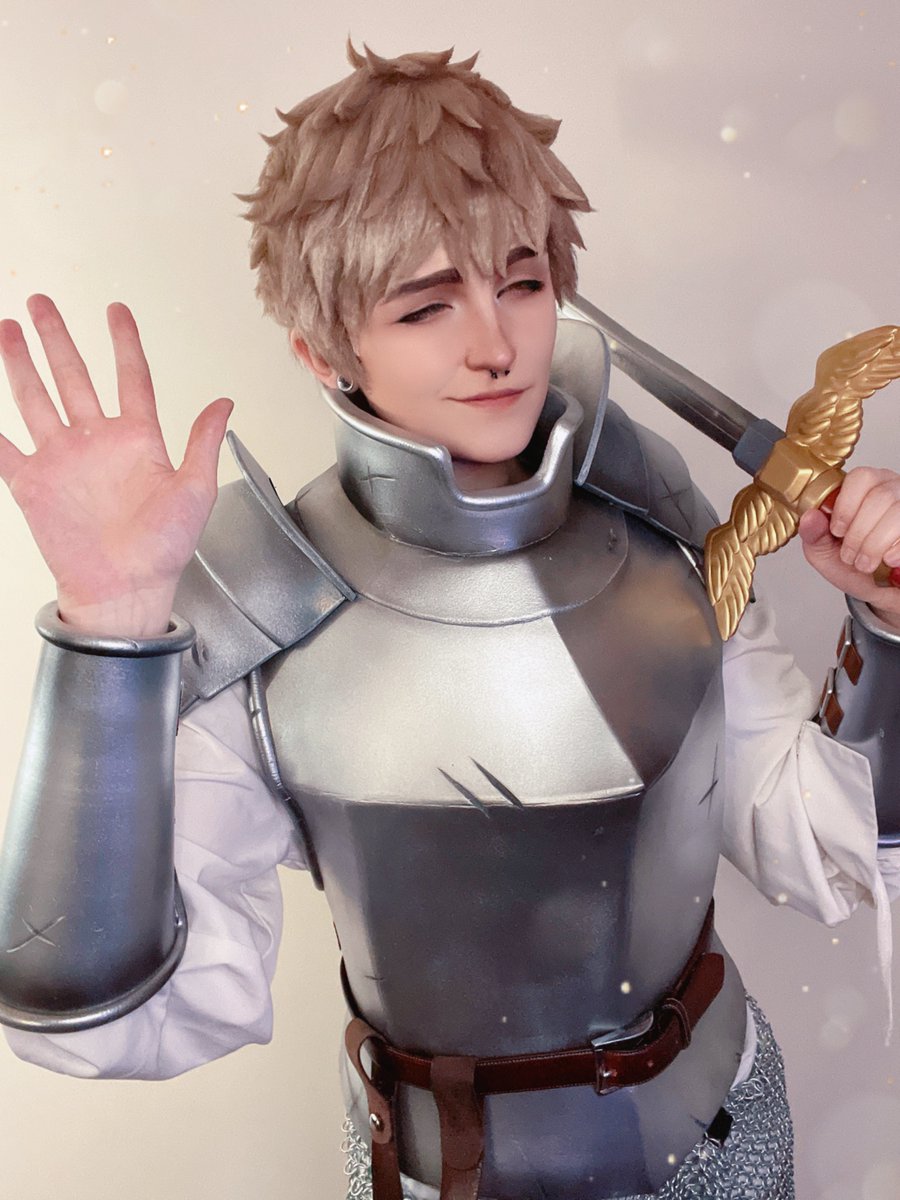 nonbinate's tweet photo. Here for a tasty time but probably not a long time tbh 

#deliciousindungeon #cosplay https://t.co/Ukn5oTE4cf