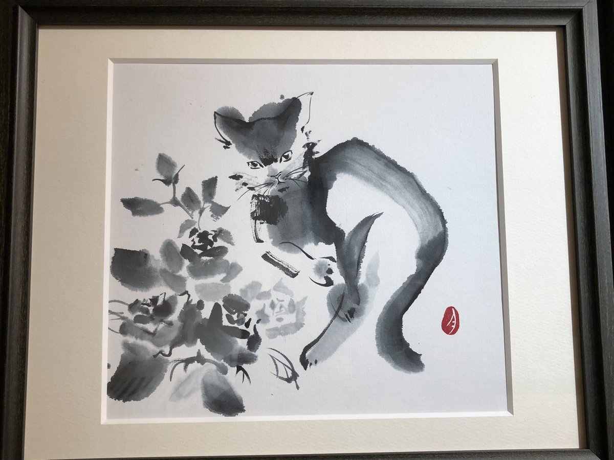 mikepotooosuke's tweet photo. ミケポスギャラリーの「薔薇科の猫」展、本日開幕致しました。
参加作家は中島祥子さん、Ayumiさん、月田エミさん、原野恭子さんです。4輪の薔薇の共演をお楽しみください🌹
ねこの引出しさんの薔薇カード、グッズも販売、10月に展示予定の彫紙アートのLizさんの作品も。
https://t.co/VmJ6WITVIW https://t.co/vccfzWa0t3