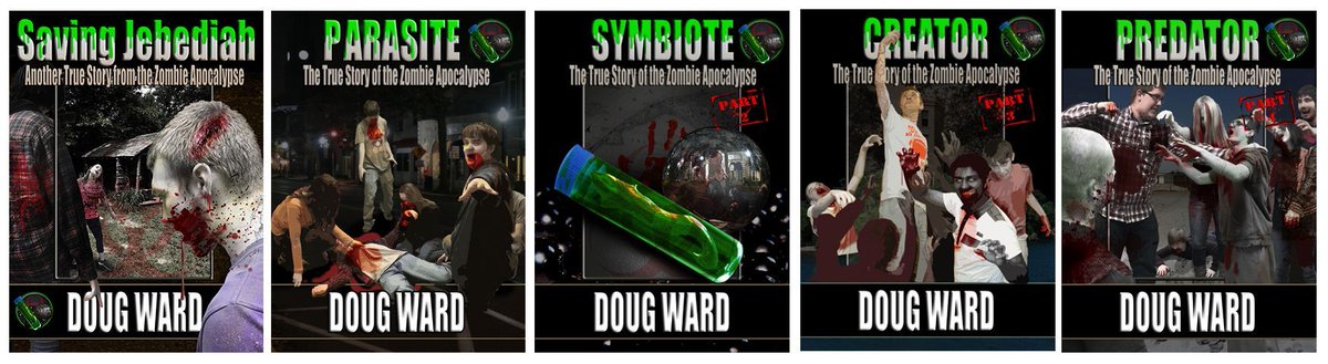 How can you survive the #zombieapocalypse?  Read Doug Ward's 'True Story of the Zombie Apocalypse' series you’ll know how! buff.ly/4bzwQkf  #zombies #apocalypse #book