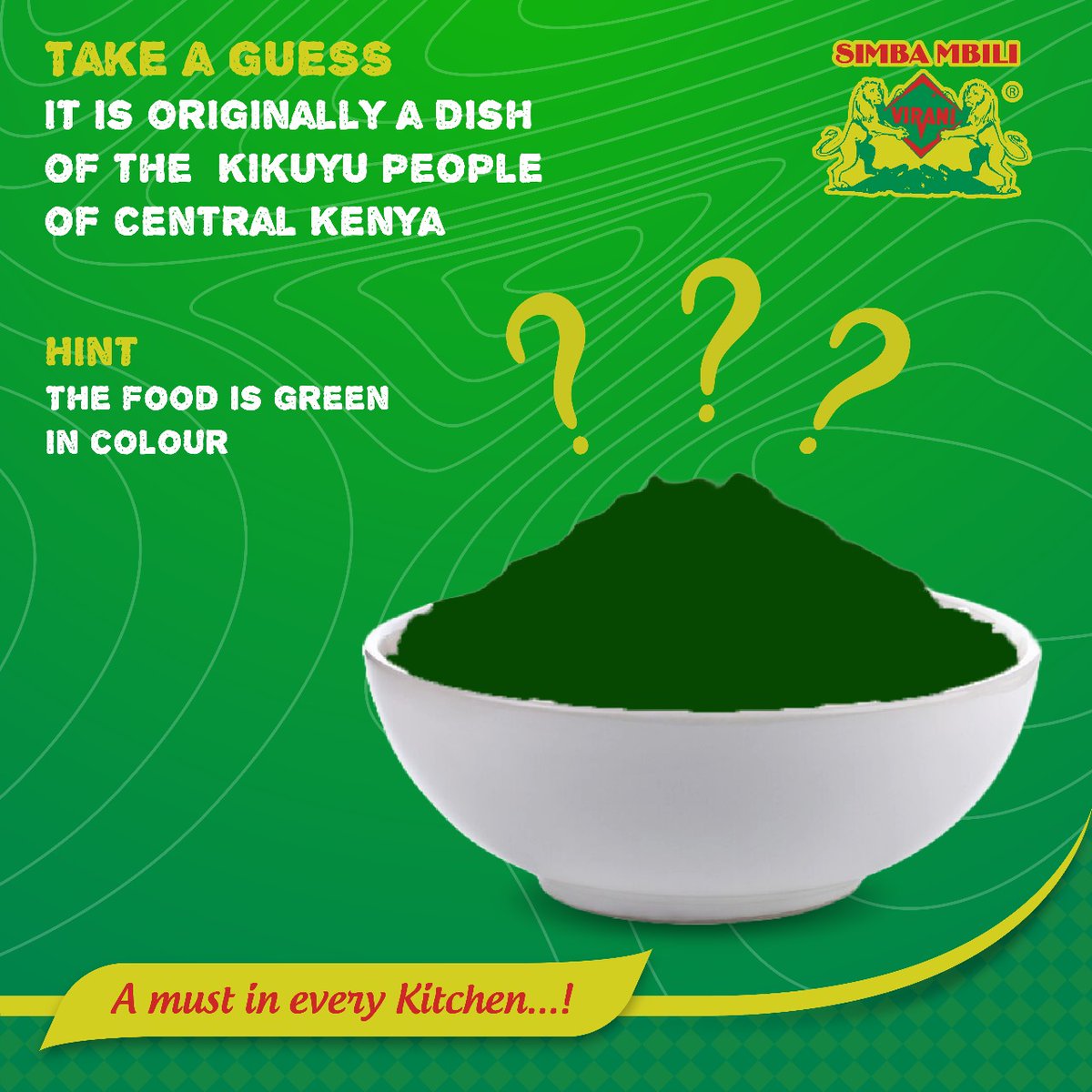 Irio is the other name, though rarely used. #GuessTheDish #KenyanFood #MasalaMagic #FoodieFun