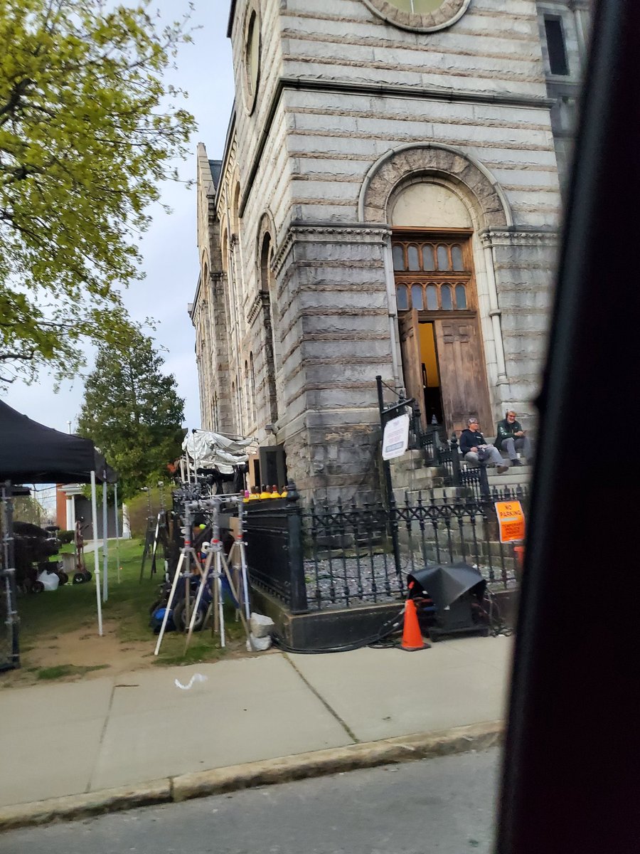 🎥#TWDDeadCity Season 2: Episode 202 (4/19/24) Some greats pics of the set tonight! 📍St. Jean Baptiste Church | Lowell, PA 📸: @a_goddamn_cat❤️
