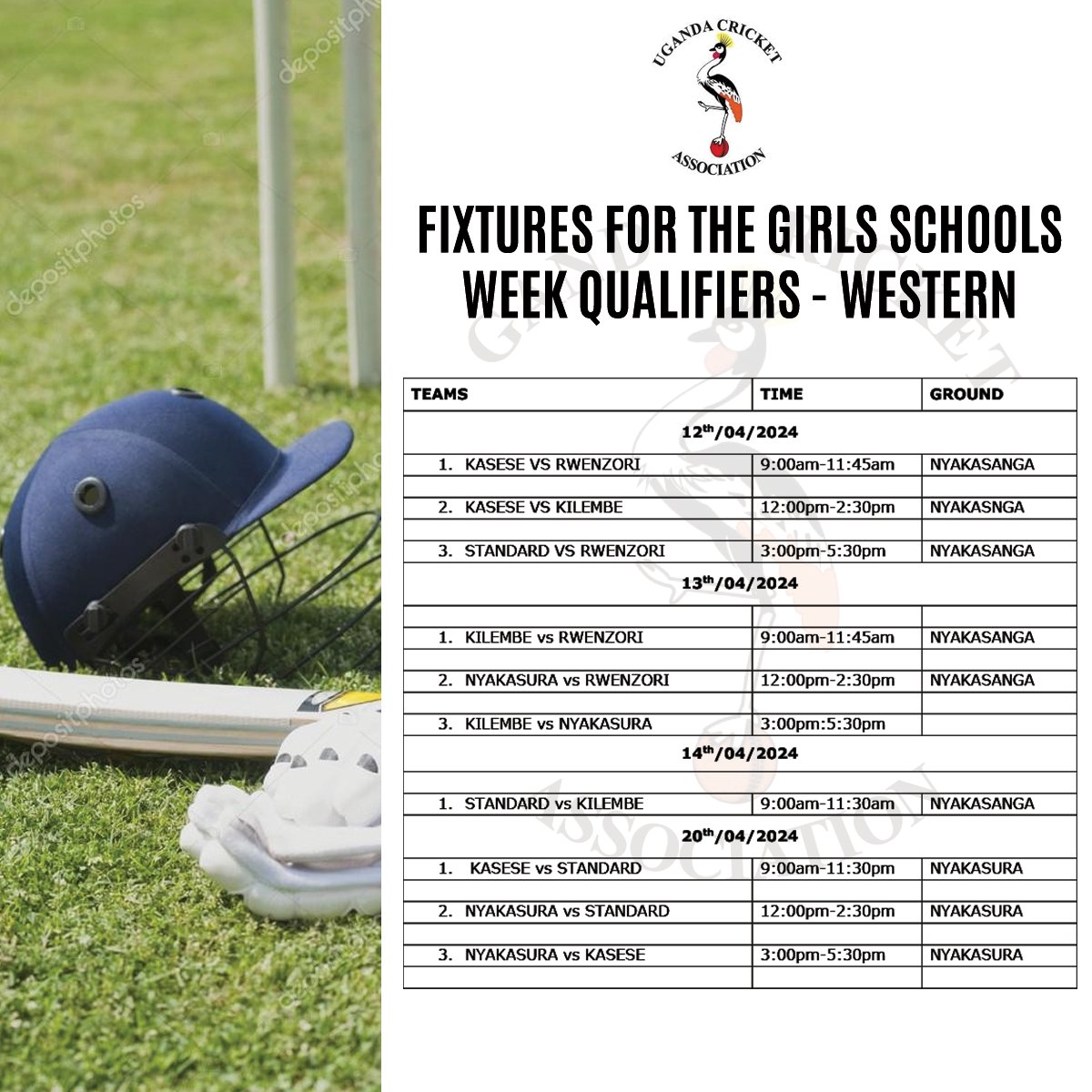 Last leg of the Western Girls Schools week qualifiers to held in Nyaksura. May the best team win.