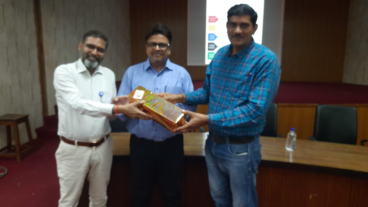 The guest lecture titled 'Electrical Safety Awareness' is being hosted by CSIR-CSMCRI on Thursday, April 18, 2024. The talk was given by Mr. Jayant Marathe, the Retired General Manager of Reliance Industries Limited, as an invited guest. @CSIR_IND