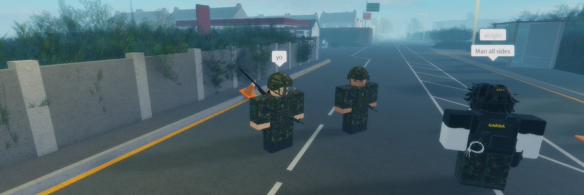 rbx_Corcaigh's tweet photo. Today our forces saw heavy fighting in the Celtic town of Bridgend, members of A company 3rd (infantry) Battalion were deployed to help combat insurgencies, around 30-40 dead.

Large success in operations so far with more than 3 outposts being destroyed.

#RobloxDev #MilSim #pvp https://t.co/jtSe7NVVXd