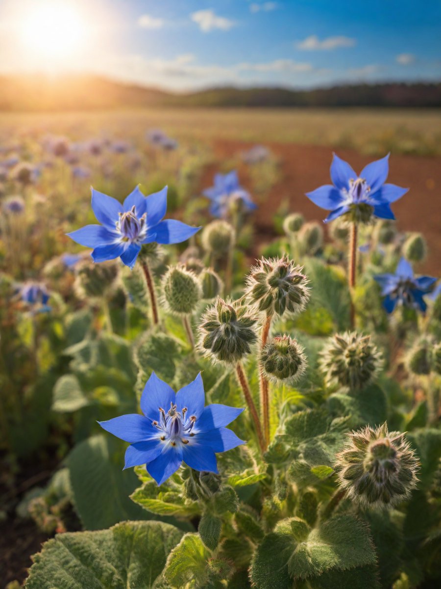 The Borage Flower flowers bloom in the sun 🪻🪻🌞
#Borage #flowers #bloom #sun #sunday #spring #sky #flowerphotography #nature