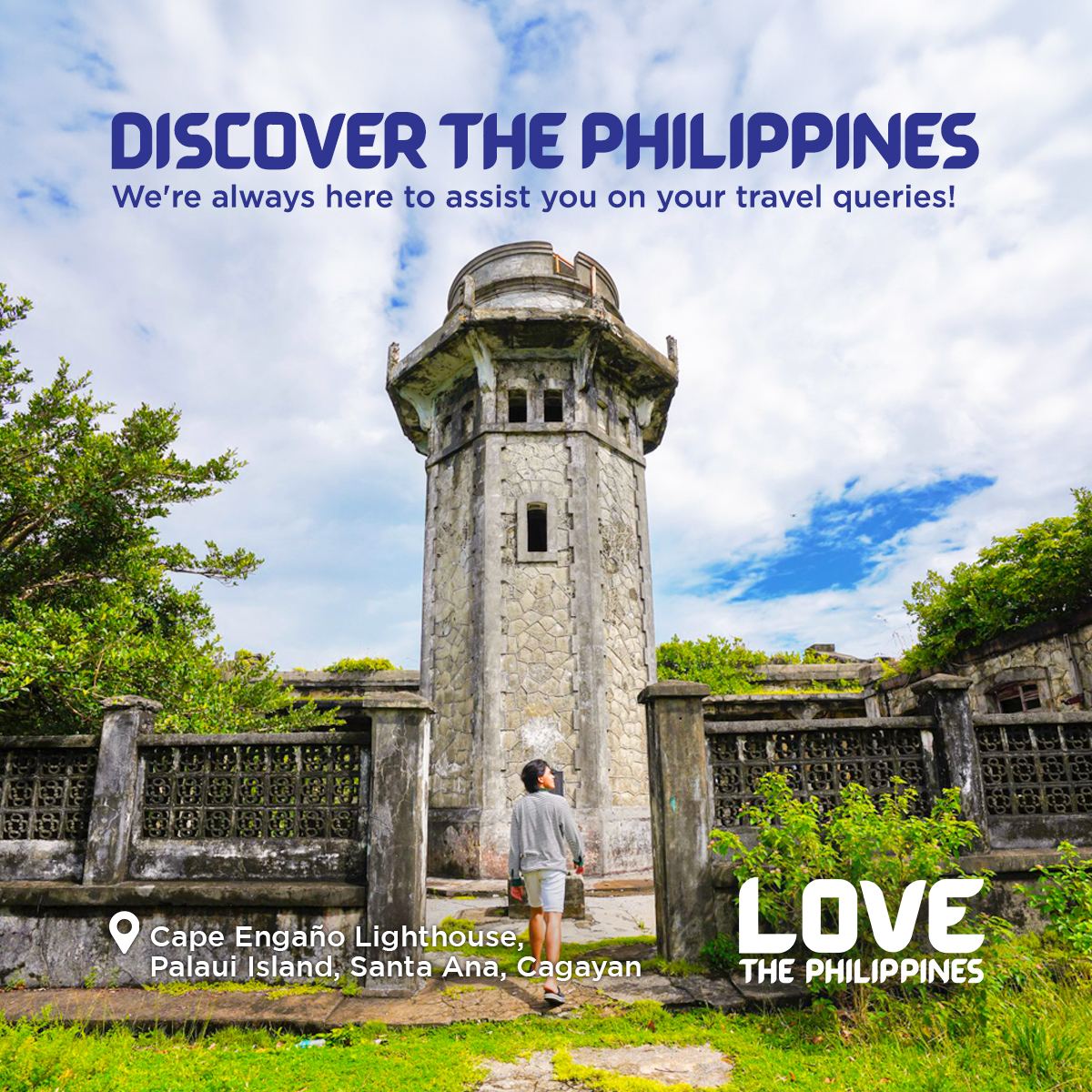 Unlock the best of the Philippines with our Tourist Assistance Call Center! 📞 Hotline: 151-8687 (TOUR) 📧 Email: touristassistance@tourism.gov.ph 📱Mobile: (+63) 995 835-5155 💬 FB Messenger: @DepartmentOfTourism ✉️ Web: tourism.gov.ph 7641islands.ph