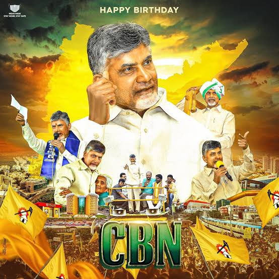 May god give you all the power to Rule the state once again ….Happy Bithday Sir… #HappyBirthdayCBNSir