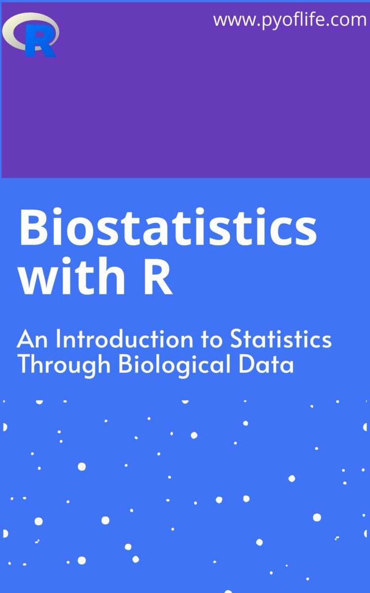 Biostatistics involves the application of statistical methods to biological data. pyoflife.com/biostatistics-…
#DataScience #rstats #dataanalysts #statistics #mathematics #DataScientist #r #programming #database #codinglife #bioinformatics